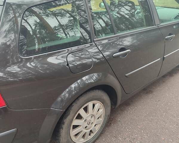 Черный Рено Меган, объемом двигателя 1.6 л и пробегом 258 тыс. км за 4900 $, фото 3 на Automoto.ua