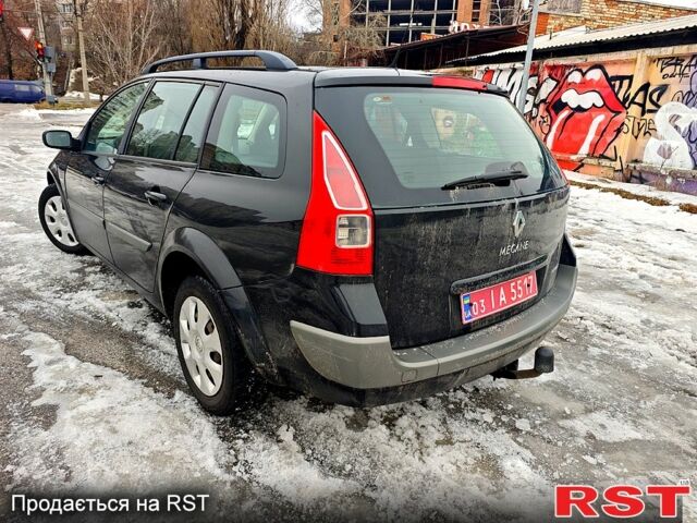 Чорний Рено Меган, об'ємом двигуна 1.6 л та пробігом 211 тис. км за 5450 $, фото 2 на Automoto.ua