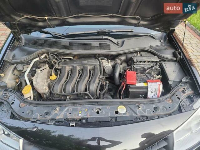 Черный Рено Меган, объемом двигателя 1.6 л и пробегом 223 тыс. км за 6000 $, фото 7 на Automoto.ua