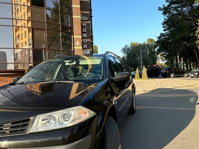 Черный Рено Меган, объемом двигателя 1.6 л и пробегом 264 тыс. км за 5300 $, фото 1 на Automoto.ua