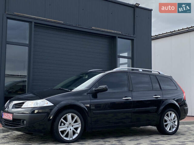 Черный Рено Меган, объемом двигателя 1.6 л и пробегом 220 тыс. км за 4499 $, фото 6 на Automoto.ua