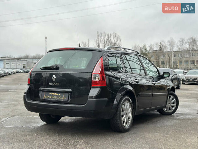 Черный Рено Меган, объемом двигателя 1.6 л и пробегом 240 тыс. км за 5100 $, фото 1 на Automoto.ua