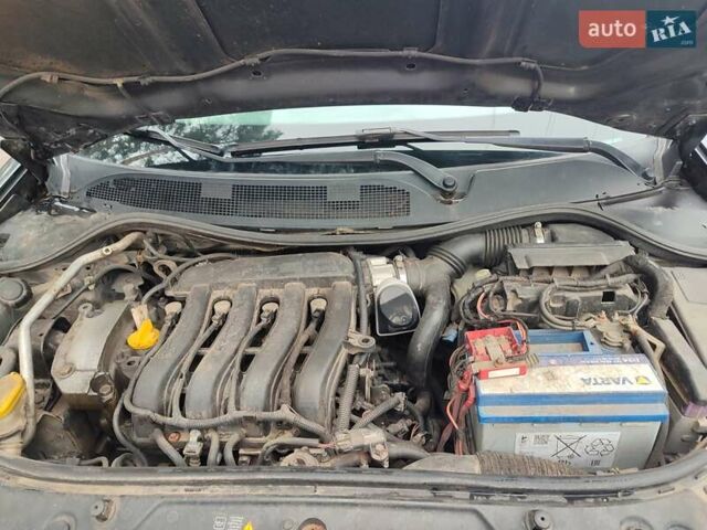 Черный Рено Меган, объемом двигателя 1.6 л и пробегом 258 тыс. км за 4900 $, фото 1 на Automoto.ua