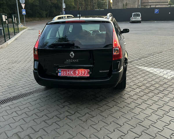 Черный Рено Меган, объемом двигателя 1.6 л и пробегом 209 тыс. км за 5699 $, фото 7 на Automoto.ua