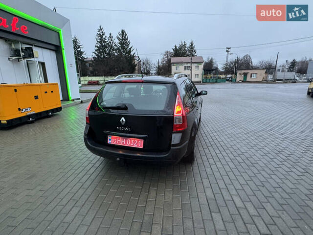 Чорний Рено Меган, об'ємом двигуна 1.6 л та пробігом 234 тис. км за 6500 $, фото 8 на Automoto.ua