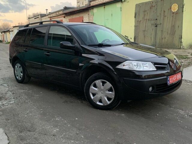 Чорний Рено Меган, об'ємом двигуна 1.6 л та пробігом 185 тис. км за 6199 $, фото 1 на Automoto.ua