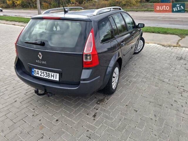 Рено Меган 2008 у Кропивницькому (Кіровограді) на Automoto.ua Чорний Рено Меган, об'ємом двигуна 1.6 л та пробігом 227 тис. км за 6200 $, фото 4 на Automoto.ua