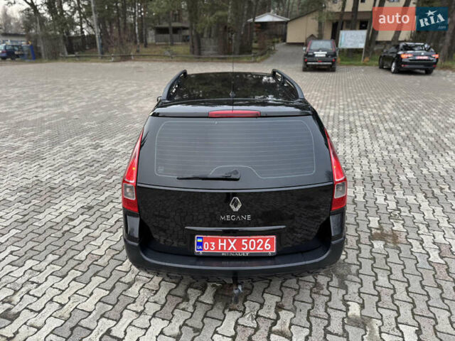 Чорний Рено Меган, об'ємом двигуна 1.6 л та пробігом 222 тис. км за 5450 $, фото 17 на Automoto.ua