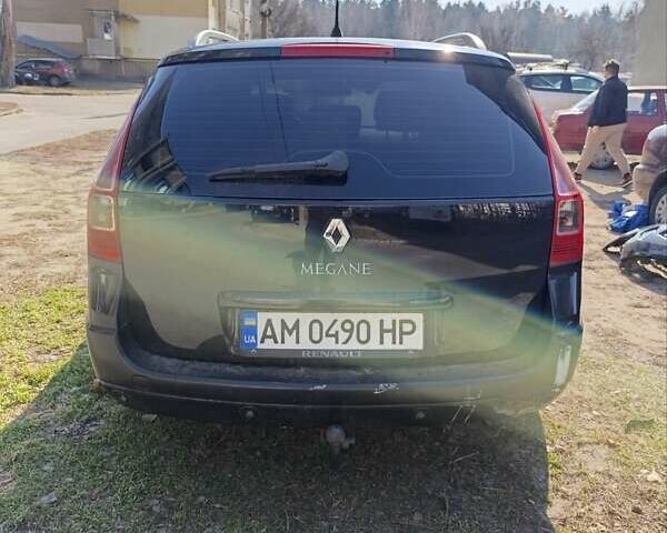 Черный Рено Меган, объемом двигателя 1.6 л и пробегом 235 тыс. км за 1800 $, фото 7 на Automoto.ua