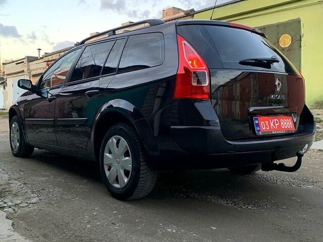 Черный Рено Меган, объемом двигателя 1.6 л и пробегом 185 тыс. км за 6199 $, фото 3 на Automoto.ua