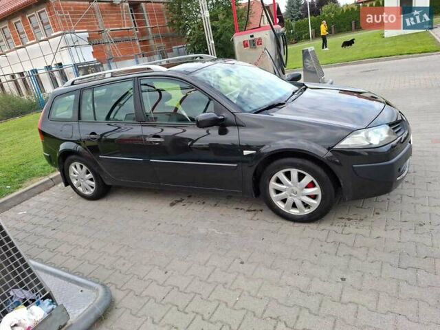 Черный Рено Меган, объемом двигателя 1.46 л и пробегом 208 тыс. км за 6200 $, фото 5 на Automoto.ua