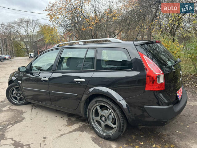 Черный Рено Меган, объемом двигателя 1.6 л и пробегом 212 тыс. км за 6600 $, фото 16 на Automoto.ua