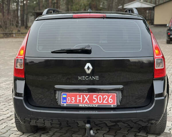 Чорний Рено Меган, об'ємом двигуна 1.6 л та пробігом 222 тис. км за 5450 $, фото 4 на Automoto.ua