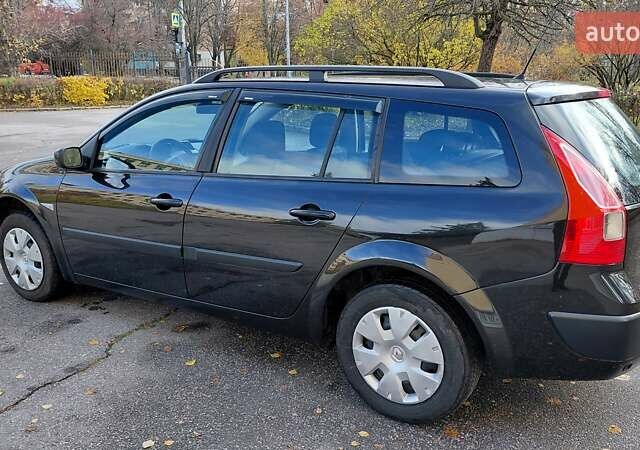 Черный Рено Меган, объемом двигателя 1.6 л и пробегом 235 тыс. км за 4850 $, фото 9 на Automoto.ua