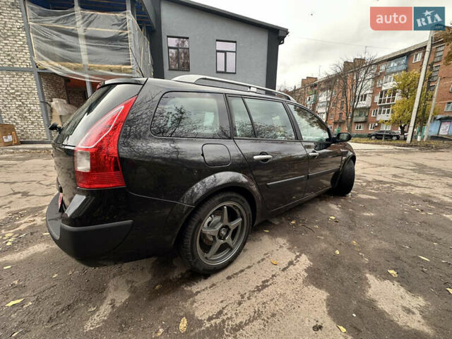 Черный Рено Меган, объемом двигателя 1.6 л и пробегом 212 тыс. км за 6600 $, фото 9 на Automoto.ua