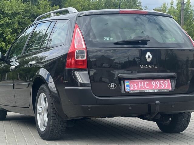 Чорний Рено Меган, об'ємом двигуна 1.6 л та пробігом 221 тис. км за 5150 $, фото 4 на Automoto.ua