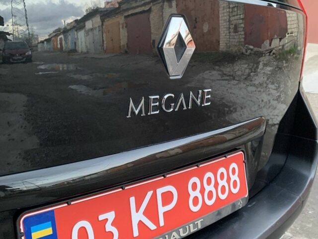 Чорний Рено Меган, об'ємом двигуна 1.6 л та пробігом 185 тис. км за 6199 $, фото 9 на Automoto.ua