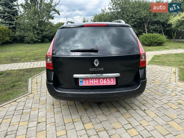 Черный Рено Меган, объемом двигателя 1.6 л и пробегом 182 тыс. км за 5700 $, фото 19 на Automoto.ua