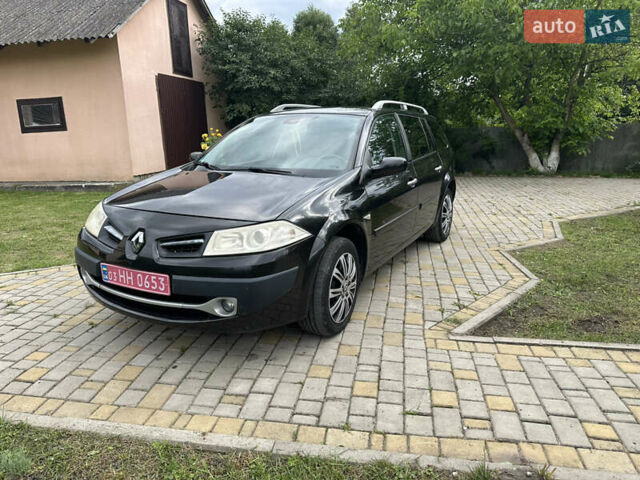 Черный Рено Меган, объемом двигателя 1.6 л и пробегом 182 тыс. км за 5700 $, фото 11 на Automoto.ua