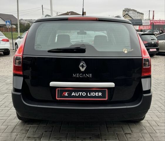 Черный Рено Меган, объемом двигателя 1.6 л и пробегом 160 тыс. км за 6300 $, фото 4 на Automoto.ua