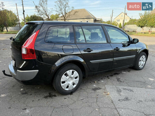 Черный Рено Меган, объемом двигателя 1.6 л и пробегом 210 тыс. км за 5950 $, фото 4 на Automoto.ua