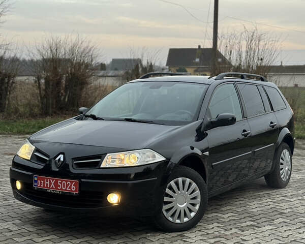 Чорний Рено Меган, об'ємом двигуна 1.6 л та пробігом 222 тис. км за 5450 $, фото 1 на Automoto.ua