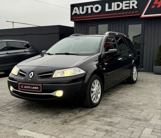 Черный Рено Меган, объемом двигателя 1.6 л и пробегом 160 тыс. км за 6300 $, фото 8 на Automoto.ua