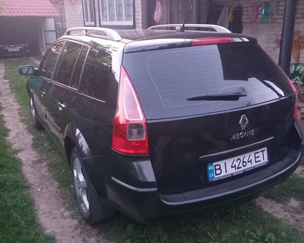 Черный Рено Меган, объемом двигателя 1.6 л и пробегом 320 тыс. км за 5500 $, фото 3 на Automoto.ua