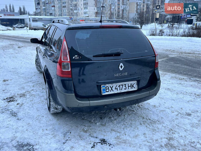 Черный Рено Меган, объемом двигателя 1.87 л и пробегом 293 тыс. км за 4800 $, фото 11 на Automoto.ua