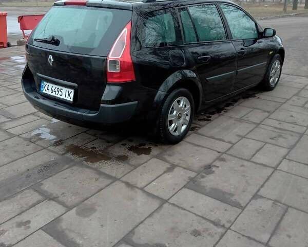 Черный Рено Меган, объемом двигателя 1.9 л и пробегом 247 тыс. км за 5000 $, фото 3 на Automoto.ua