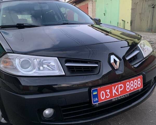 Чорний Рено Меган, об'ємом двигуна 1.6 л та пробігом 185 тис. км за 6199 $, фото 12 на Automoto.ua