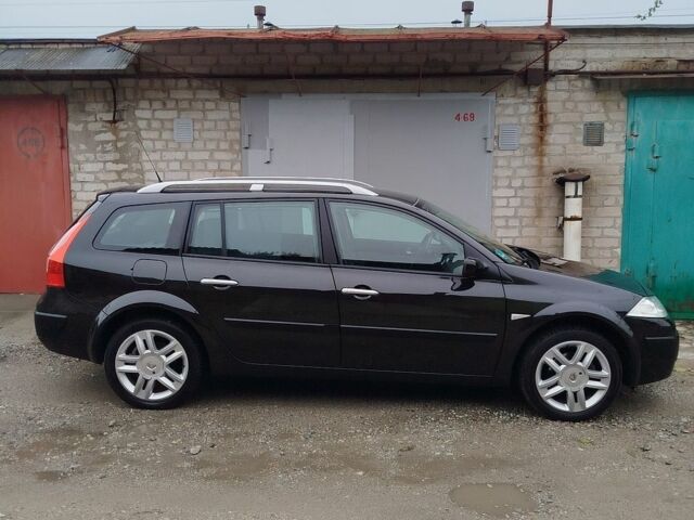 Черный Рено Меган, объемом двигателя 2 л и пробегом 182 тыс. км за 6500 $, фото 24 на Automoto.ua