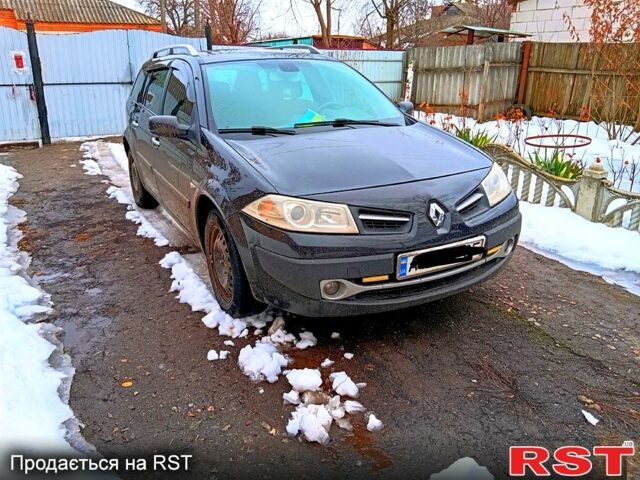 Чорний Рено Меган, об'ємом двигуна 2 л та пробігом 225 тис. км за 5500 $, фото 10 на Automoto.ua