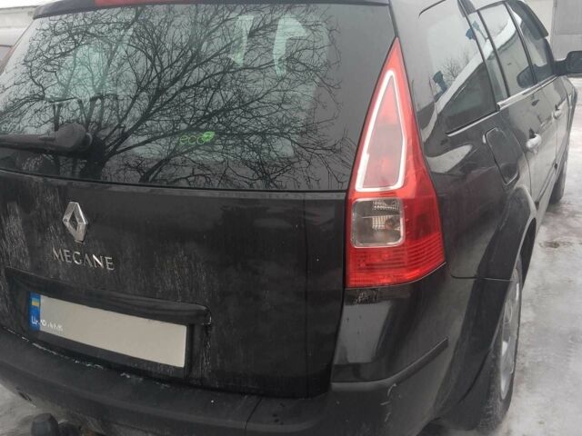 Черный Рено Меган, объемом двигателя 1.5 л и пробегом 325 тыс. км за 4000 $, фото 2 на Automoto.ua