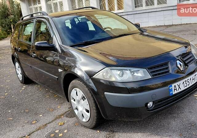 Черный Рено Меган, объемом двигателя 1.6 л и пробегом 235 тыс. км за 4850 $, фото 4 на Automoto.ua