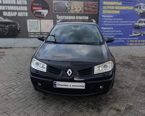 Черный Рено Меган, объемом двигателя 1.6 л и пробегом 300 тыс. км за 4700 $, фото 3 на Automoto.ua