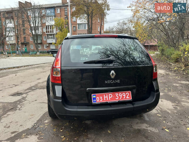 Черный Рено Меган, объемом двигателя 1.6 л и пробегом 212 тыс. км за 6600 $, фото 12 на Automoto.ua