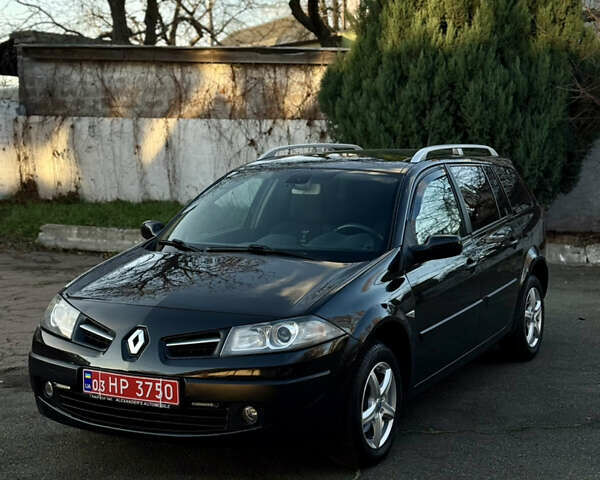 Черный Рено Меган, объемом двигателя 1.6 л и пробегом 200 тыс. км за 6200 $, фото 113 на Automoto.ua