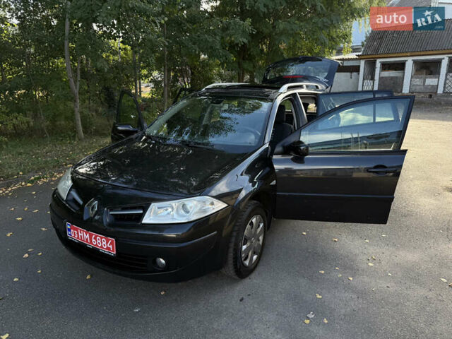 Черный Рено Меган, объемом двигателя 1.6 л и пробегом 225 тыс. км за 6400 $, фото 94 на Automoto.ua