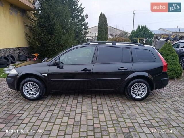 Черный Рено Меган, объемом двигателя 1.6 л и пробегом 219 тыс. км за 4650 $, фото 15 на Automoto.ua