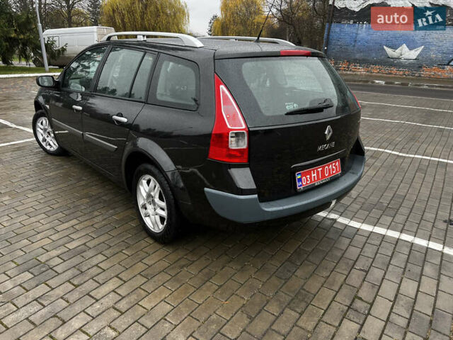 Чорний Рено Меган, об'ємом двигуна 1.6 л та пробігом 200 тис. км за 6400 $, фото 5 на Automoto.ua