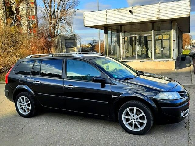 Черный Рено Меган, объемом двигателя 1.6 л и пробегом 170 тыс. км за 5999 $, фото 2 на Automoto.ua
