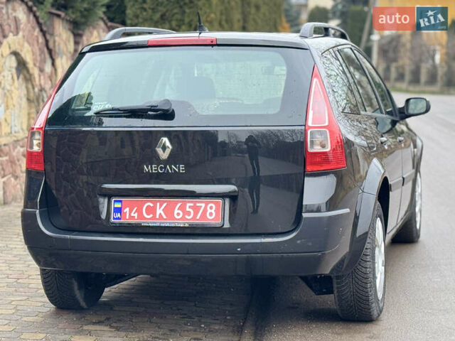 Черный Рено Меган, объемом двигателя 1.6 л и пробегом 190 тыс. км за 5300 $, фото 35 на Automoto.ua