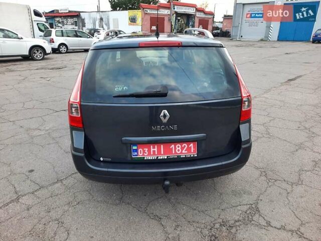 Чорний Рено Меган, об'ємом двигуна 1.6 л та пробігом 187 тис. км за 6200 $, фото 1 на Automoto.ua