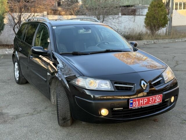 Черный Рено Меган, объемом двигателя 1.6 л и пробегом 200 тыс. км за 6200 $, фото 3 на Automoto.ua