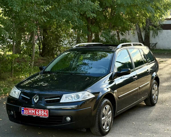 Черный Рено Меган, объемом двигателя 1.6 л и пробегом 225 тыс. км за 6400 $, фото 104 на Automoto.ua