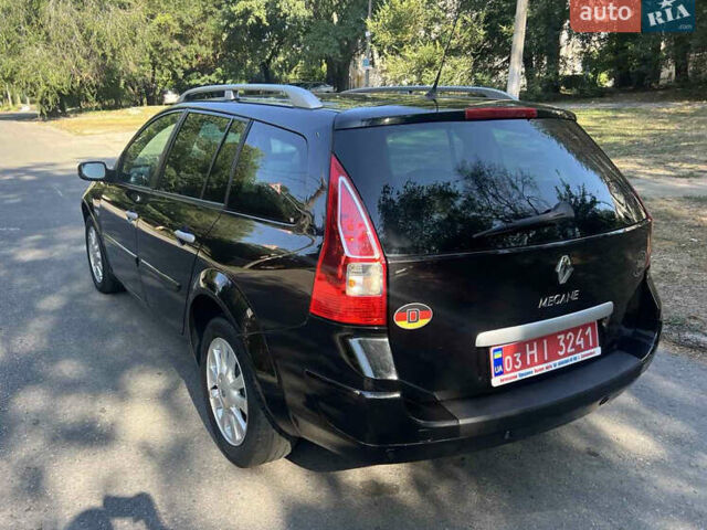 Черный Рено Меган, объемом двигателя 1.6 л и пробегом 173 тыс. км за 7150 $, фото 8 на Automoto.ua