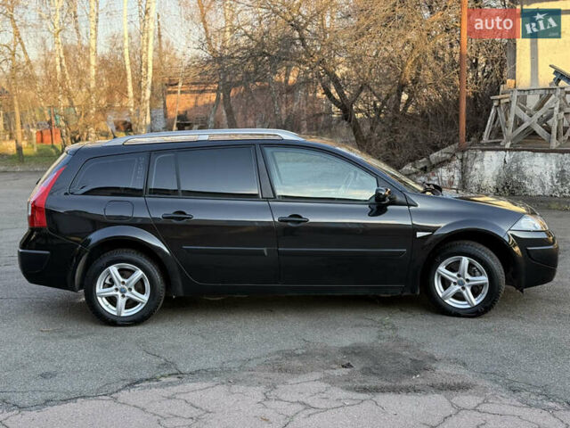 Черный Рено Меган, объемом двигателя 1.6 л и пробегом 200 тыс. км за 6200 $, фото 6 на Automoto.ua