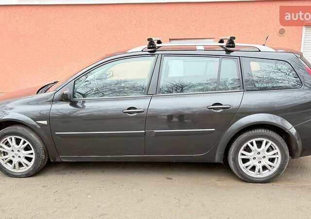 Черный Рено Меган, объемом двигателя 1.6 л и пробегом 242 тыс. км за 4600 $, фото 2 на Automoto.ua