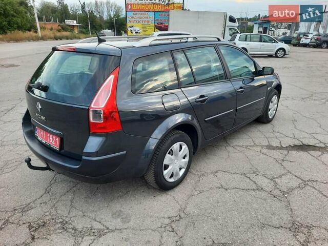 Чорний Рено Меган, об'ємом двигуна 1.6 л та пробігом 187 тис. км за 6200 $, фото 12 на Automoto.ua